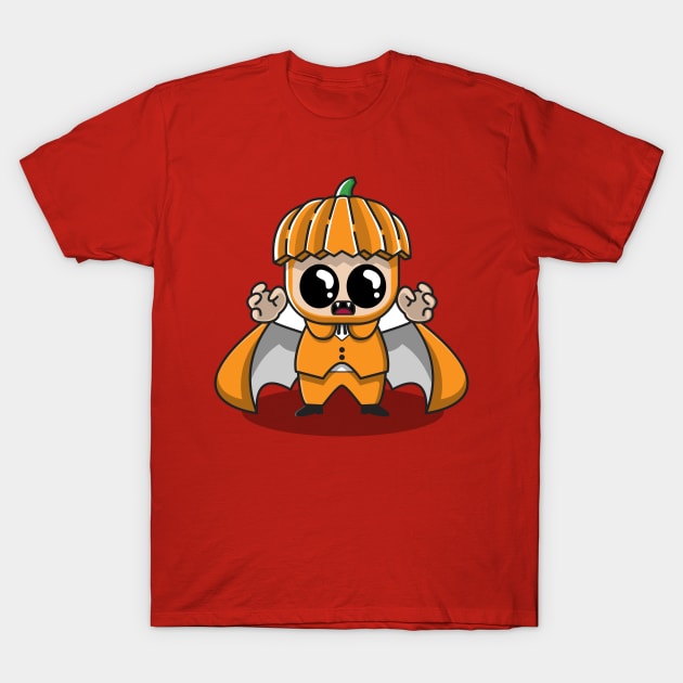 pumpkin dracula T-Shirt by fflat hds